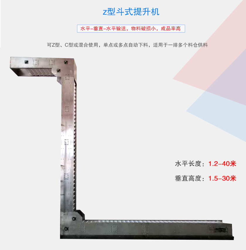 可Z型、C型或混合使用，單點(diǎn)或多點(diǎn)自動(dòng)下料，適用于一排多個(gè)料倉(cāng)供料